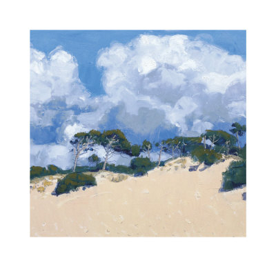 Beach Pines, Sardinia by Charles Simpson Pricing Limited Edition Print image