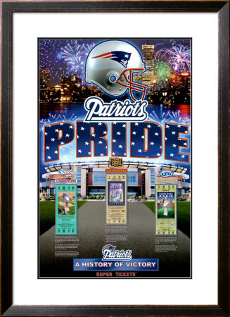 Patriots Super Tickets by Andy Wenner Pricing Limited Edition Print image