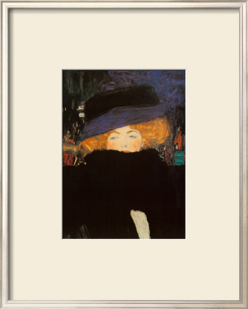 Lady With Hat by Gustav Klimt Pricing Limited Edition Print image