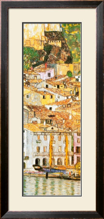 Malcesine Sul Garda (Detail) by Gustav Klimt Pricing Limited Edition Print image
