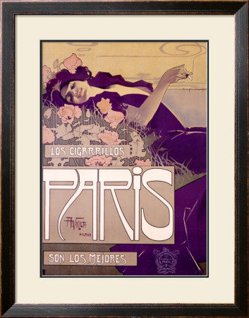 Cigarrillos Paris by Aleardo Villa Pricing Limited Edition Print image