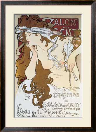 Salon Des Cents by Alphonse Mucha Pricing Limited Edition Print image