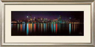 Chicago Skyline by Rick Anderson Pricing Limited Edition Print image