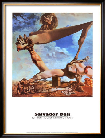 Soft Construction With Boiled Beans by Salvador Dalí Pricing Limited Edition Print image