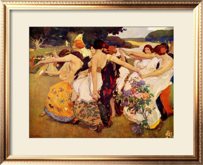 Youth by Arthur Frank Mathews Pricing Limited Edition Print image