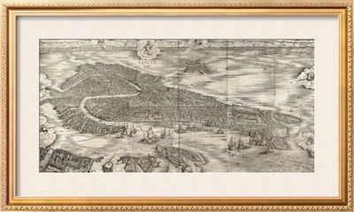 Venice Perspective, 1501 by Jacopo De'barbari Pricing Limited Edition Print image