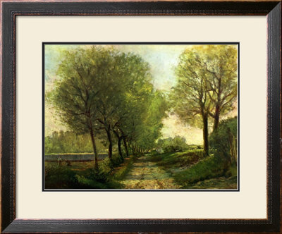 A Lane Near A Small Town by Alfred Sisley Pricing Limited Edition Print image