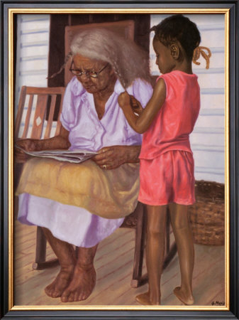 Grandma And Me by Gregory Myrick Pricing Limited Edition Print image