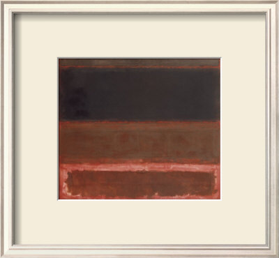 Four Darks In Red, 1958 by Mark Rothko Pricing Limited Edition Print image