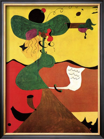 Portrait De Mrs. Mill, C.1750 by Joan Miro Pricing Limited Edition Print image