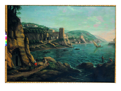 View Of The Neapolitan Coast by Giovanni Segantini Pricing Limited Edition Print image