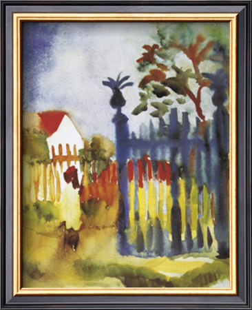 Gartentor, C.1914 by Auguste Macke Pricing Limited Edition Print image