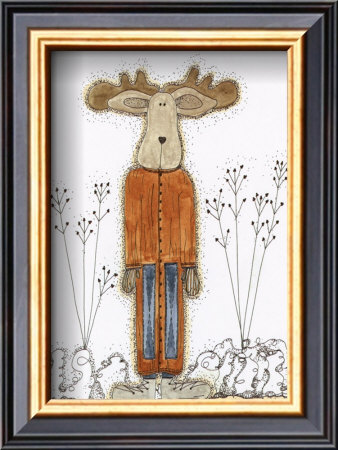 Moose by Sharon Glanville Pricing Limited Edition Print image