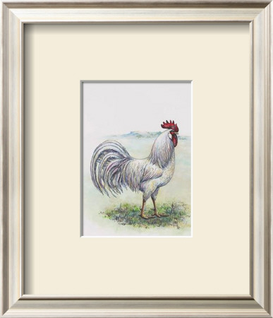 White Leghorn by Julia Crainer Pricing Limited Edition Print image