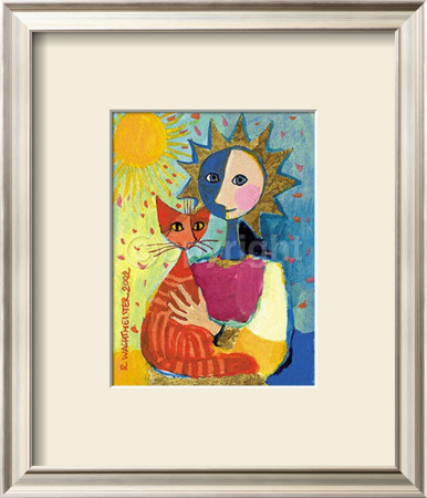 Theatre Cat by Rosina Wachtmeister Pricing Limited Edition Print image