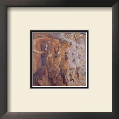 Persian Stallions by Rumi Pricing Limited Edition Print image