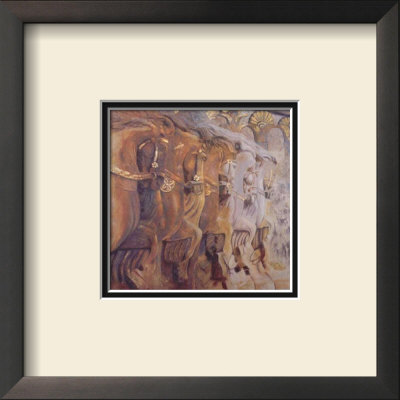Persian Stallions by Rumi Pricing Limited Edition Print image