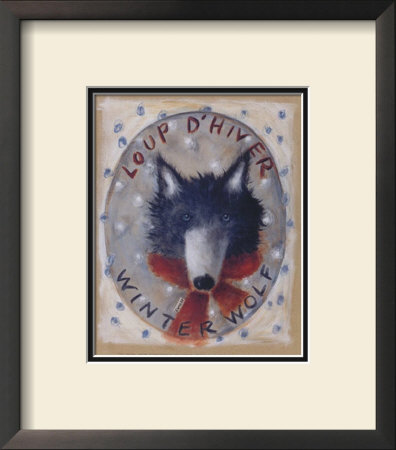 Loup D'hiver by Joëlle Wolff Pricing Limited Edition Print image