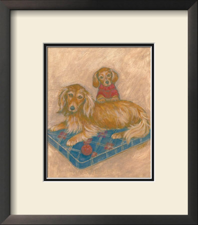 Dachsunds by Carol Ican Pricing Limited Edition Print image