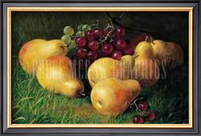 Pears And Grapes by Jenness Cortez Pricing Limited Edition Print image