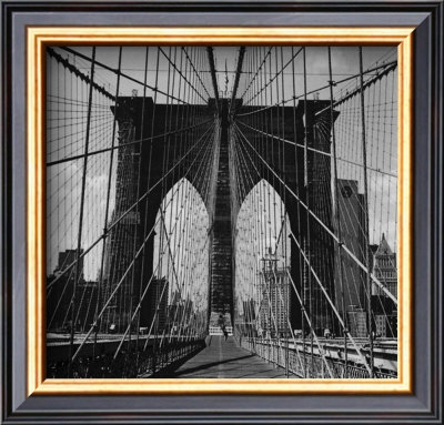 Brooklyn Bridge by Walter Gritsik Pricing Limited Edition Print image