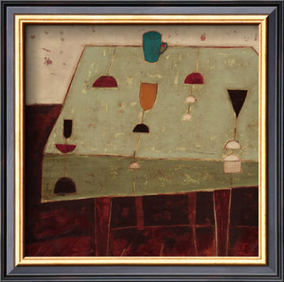 Table With Blue Cup by Oakley Pricing Limited Edition Print image
