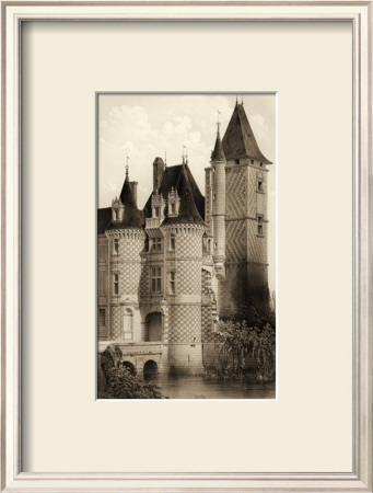 Small Sepia Chateaux Vii by Victor Petit Pricing Limited Edition Print image