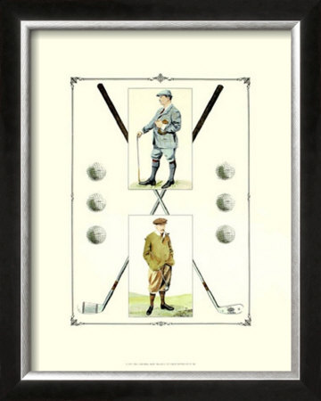 Golfers: John Henry And R. Maxwell by Spy (Leslie M. Ward) Pricing Limited Edition Print image