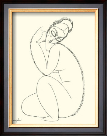 Nude Study Ii by Amedeo Modigliani Pricing Limited Edition Print image
