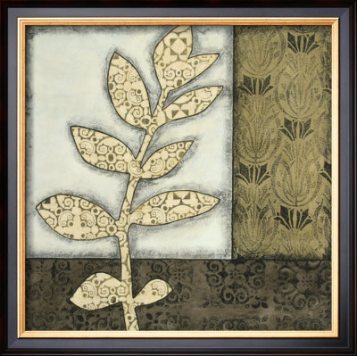 Neutral Leaves And Patterns Iii by Megan Meagher Pricing Limited Edition Print image