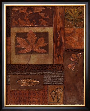 Leaf Collage I by Merri Pattinian Pricing Limited Edition Print image