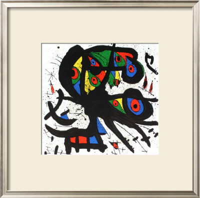 Agora1, Strasbourg, 1971 by Joan Miro Pricing Limited Edition Print image