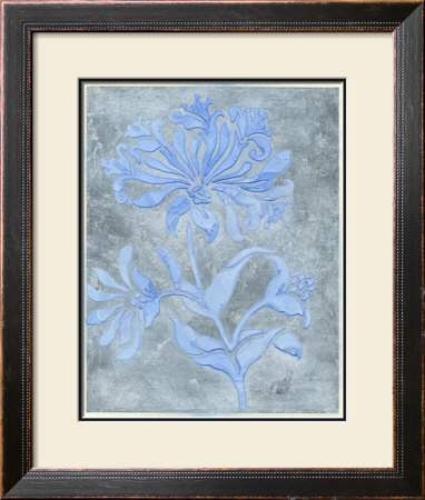 Silver Leaf Floral I by Jennifer Goldberger Pricing Limited Edition Print image