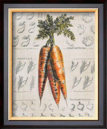 Vintage Linen Carrot by Lauren Hamilton Pricing Limited Edition Print image