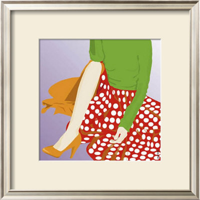 Polka Skirt by Puntoos Pricing Limited Edition Print image