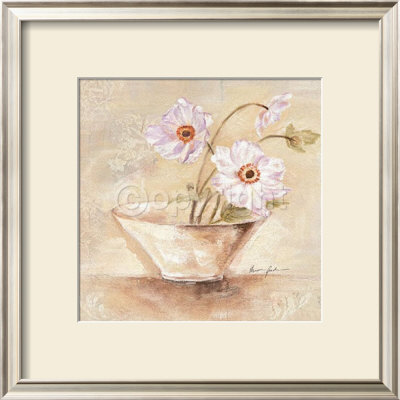 Cup Of Gracile Anemones by Anna Gardner Pricing Limited Edition Print image