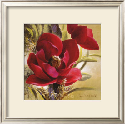 Russio Red Magnolia I by Lanie Loreth Pricing Limited Edition Print image