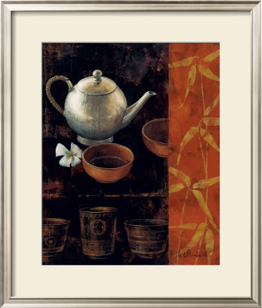Bamboo Tea I by Fabrice De Villeneuve Pricing Limited Edition Print image