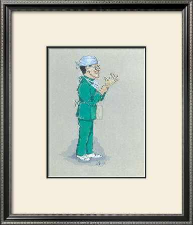 The Surgeon by Simon Dyer Pricing Limited Edition Print image