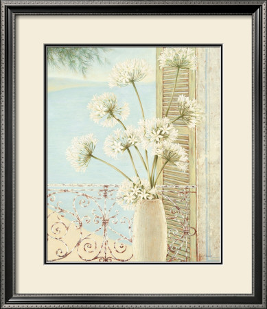 Agapanthus Shutter by Fabrice De Villeneuve Pricing Limited Edition Print image