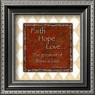 Words To Live By, Faith by Debbie Dewitt Pricing Limited Edition Print image