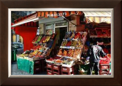Paris Street Vendor by Bruce Morrow Pricing Limited Edition Print image