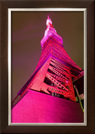 Tokyo Tower: Pink Ribbon Day I by Takashi Kirita Pricing Limited Edition Print image