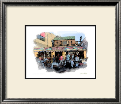 26 Beach Cafe, Venice Beach, California by Nicolas Hugo Pricing Limited Edition Print image