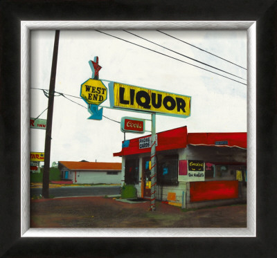 Route 66: West End Liquor by Ayline Olukman Pricing Limited Edition Print image