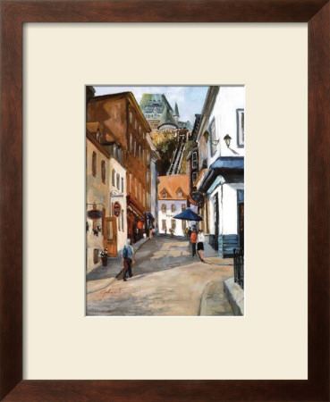 Sous-Le-Fort Street by Ginette Racette Pricing Limited Edition Print image