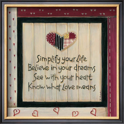 Simplify Your Life by Karen Tribett Pricing Limited Edition Print image