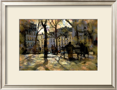 Winter In Montmartre, Paris, France by Nicolas Hugo Pricing Limited Edition Print image