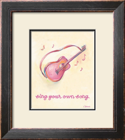 Little Pink Guitar by Catherine Richards Pricing Limited Edition Print image