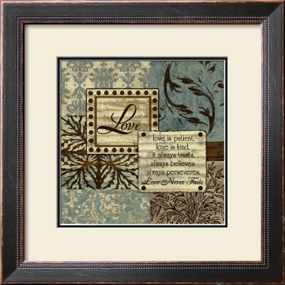 Blue And Brown Love by Marilu Windvand Pricing Limited Edition Print image